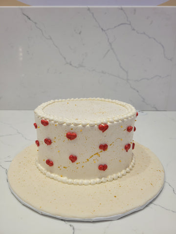 IVORY HEART CAKE