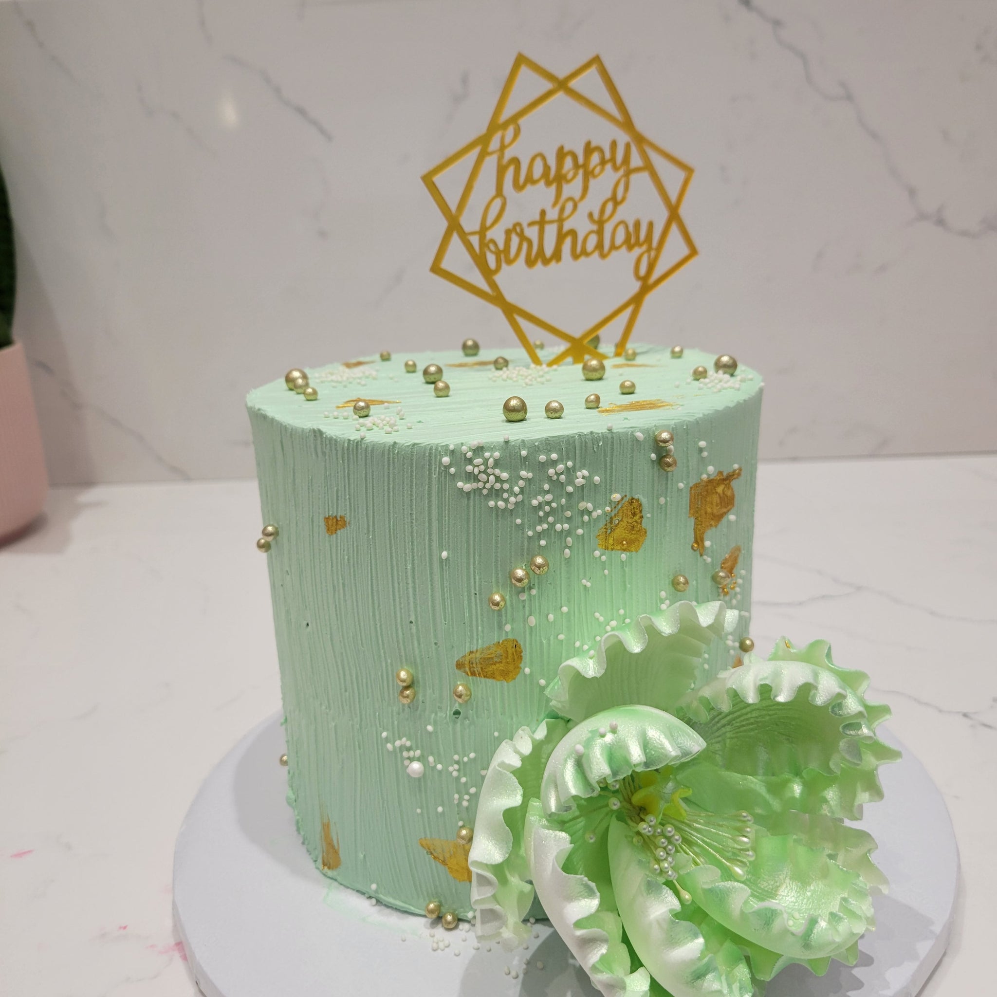 Nora Cream Birthday Cake