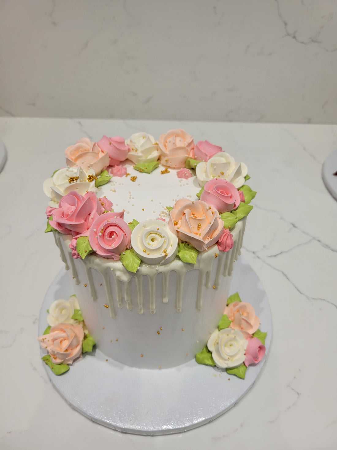 PASTEL FLORAL CAKE