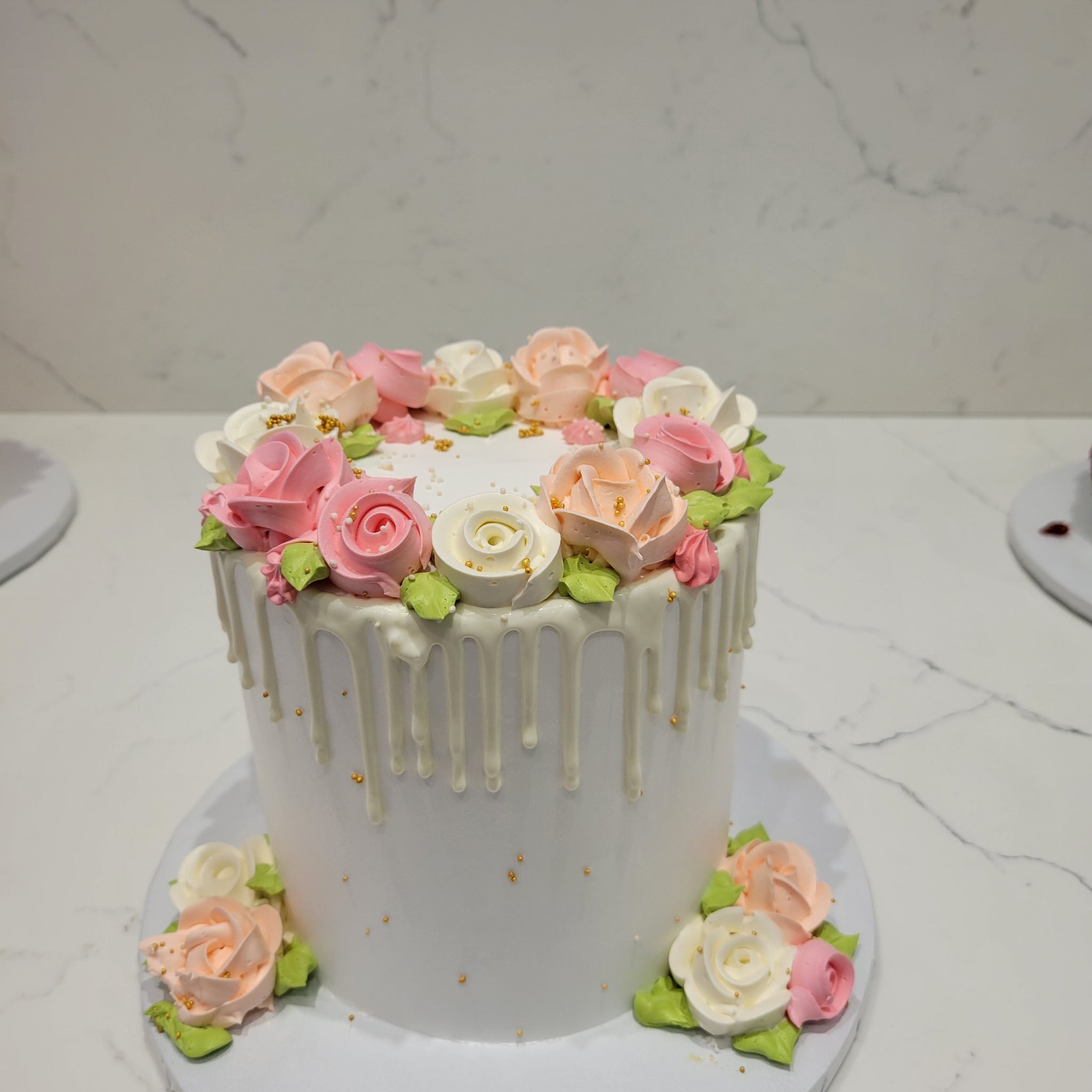 PASTEL FLORAL CAKE