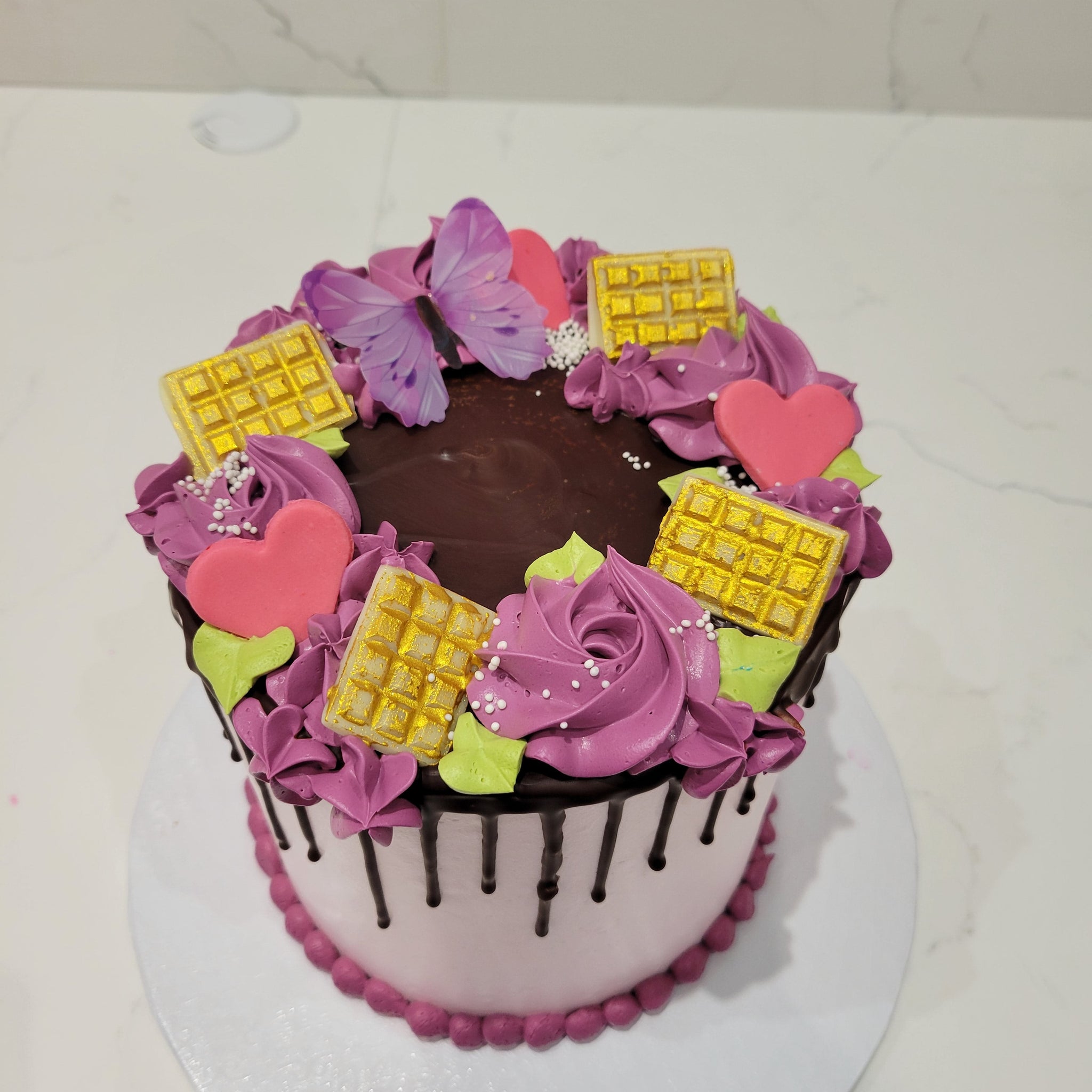 FRANCESCA FLORAL CAKE