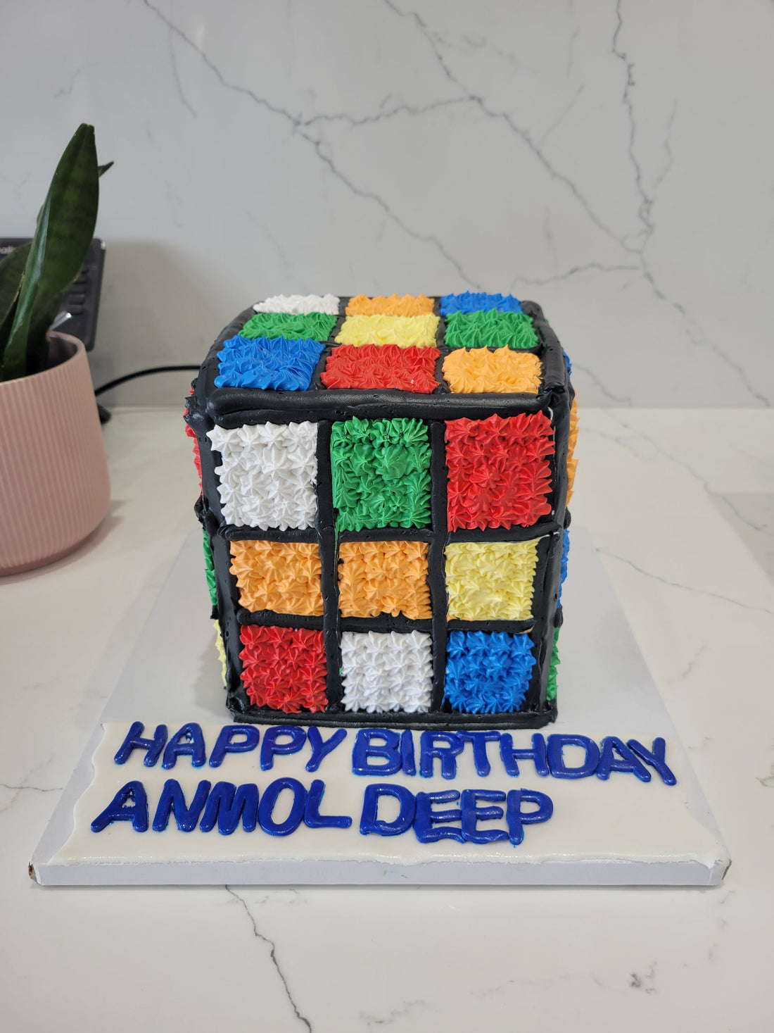 ANMOL CUBIC CREAM CAKE