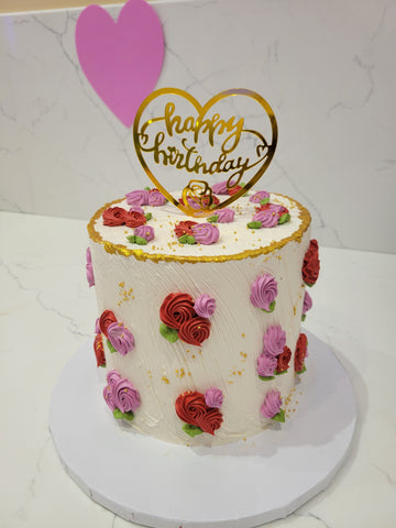 INAYAT FLOWER BIRTHDAY CAKE