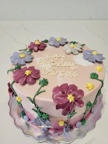 Zoey Flower Cream Cake