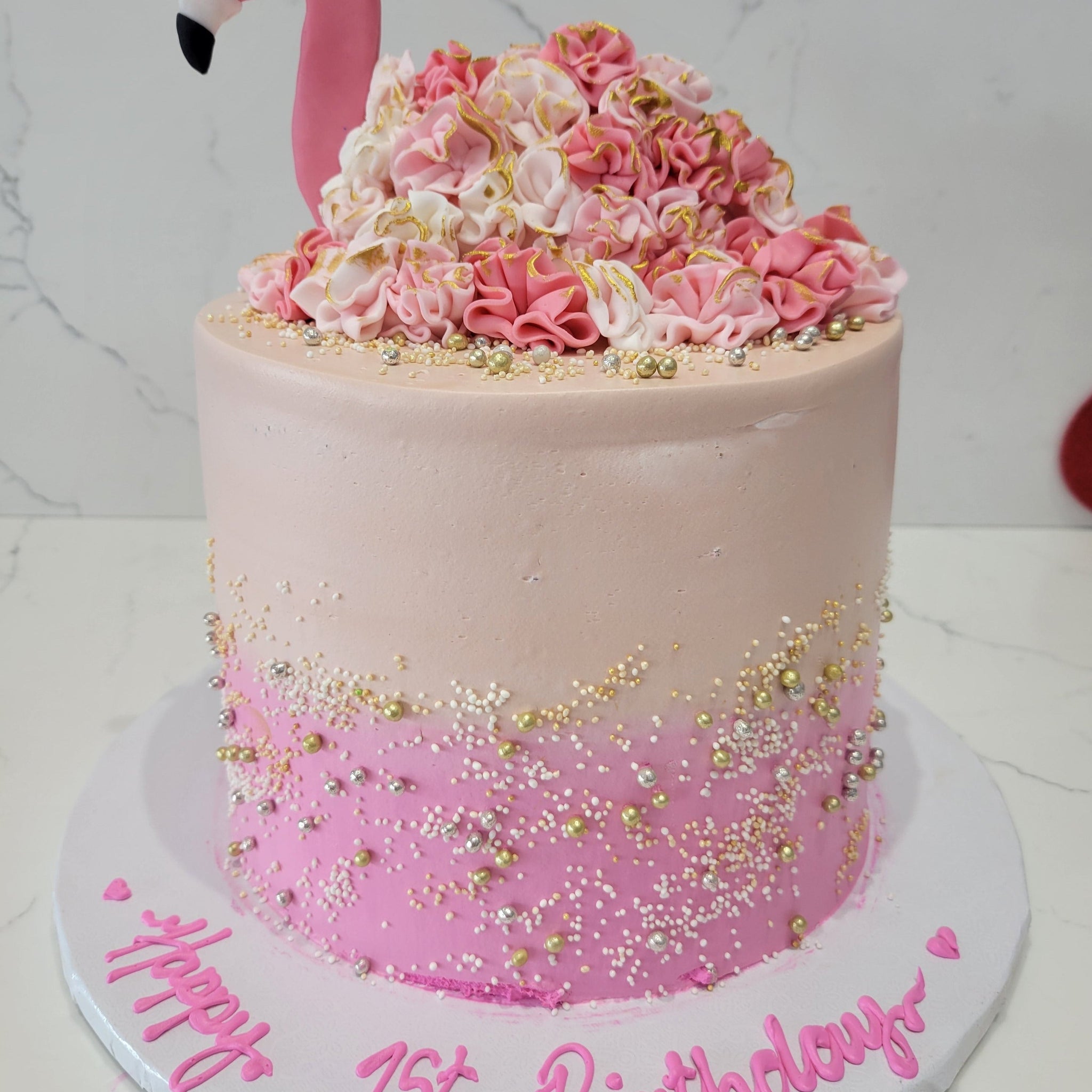 NAVI SWAN BIRTHDAY CAKE