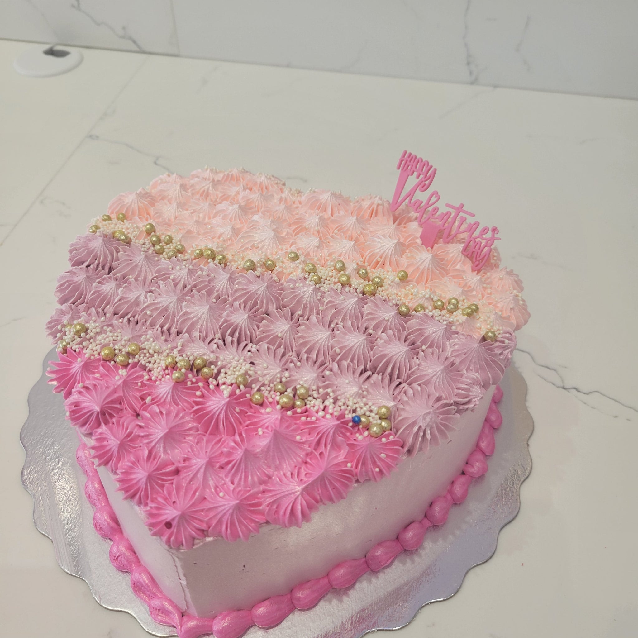 REENA HEART BIRTHDAY CAKE
