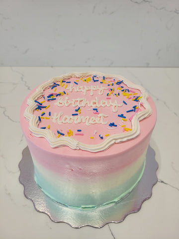 HARMEET MULTICOLORED BIRTHDAY CAKE