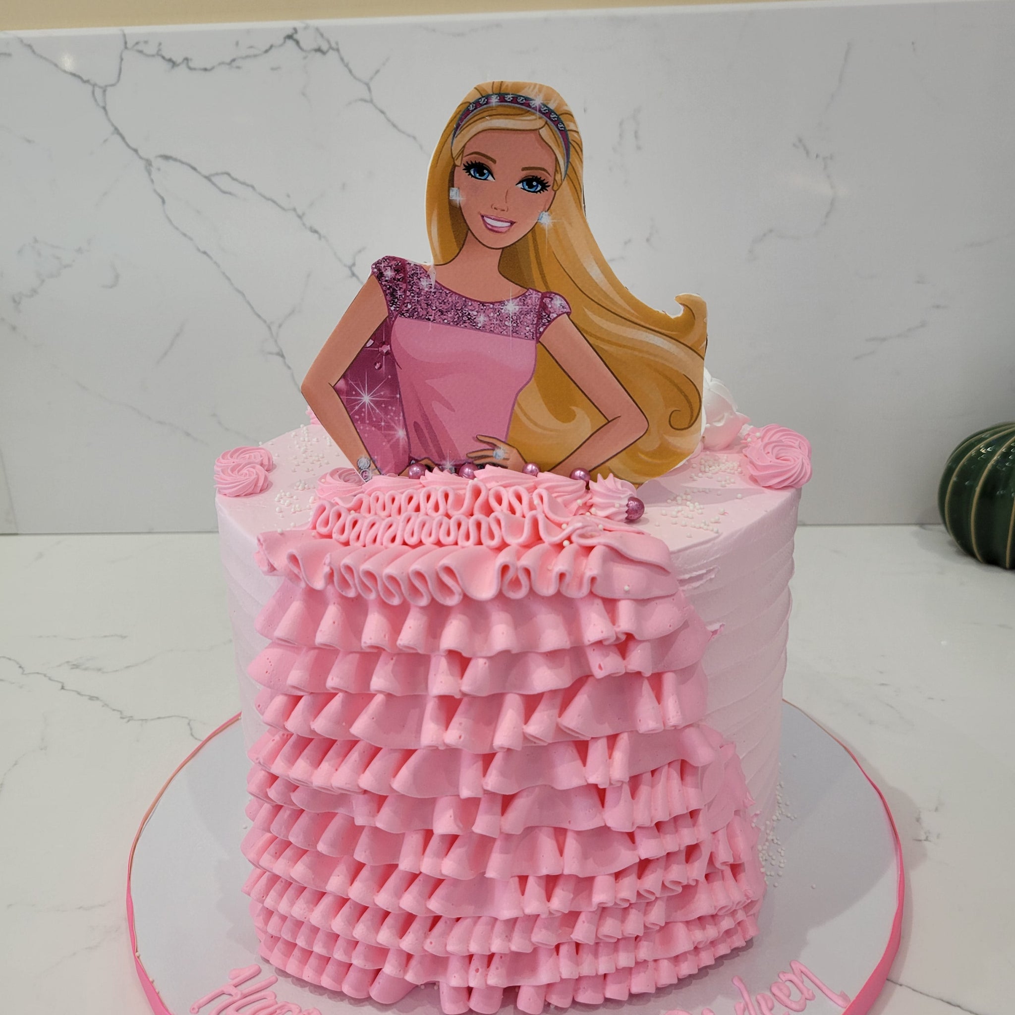 Divleen Barbie Birthday Cake