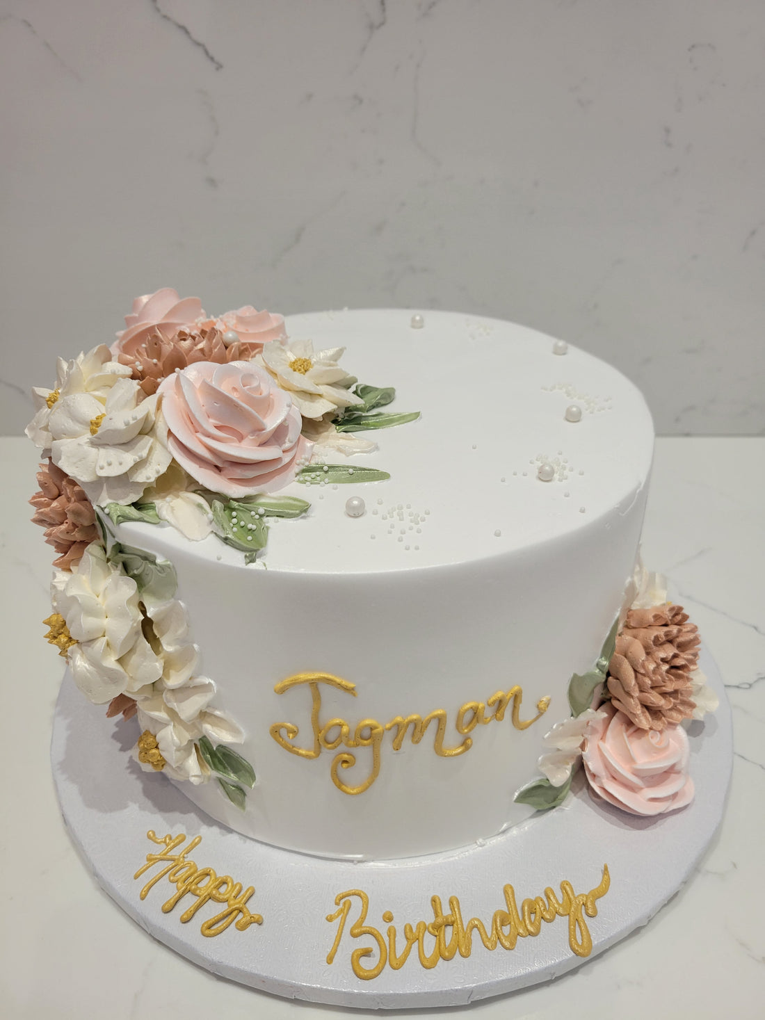 JAGMAN FLORAL BIRTHDAY CAKE