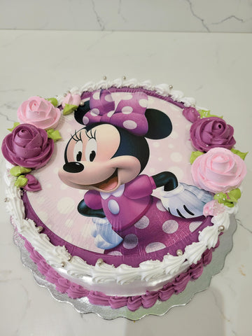 MINNIE PHOTO CAKE