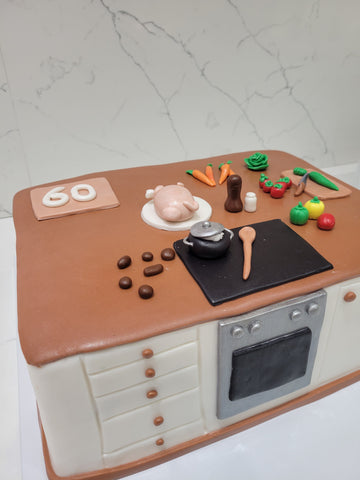 CHEF KITCHEN MOLDED CAKE