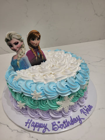 RHIA FROZEN ROSETTE CREAM CAKE