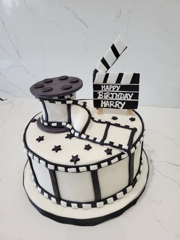 HARRY REEL FONDANT CAKE