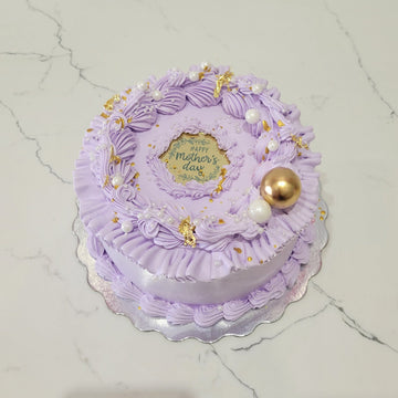 LAVENDER MOTHER'S DAY CAKE