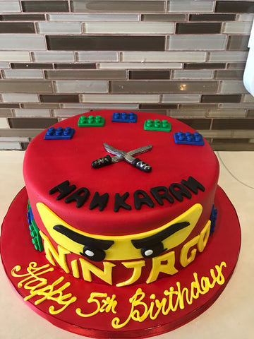 Ninjago Birthday Cake