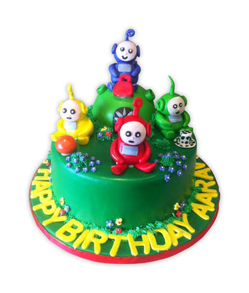 Teletubbies Fondant Cake