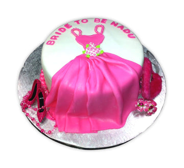 Nadu Bridal Shower Fondant Cake