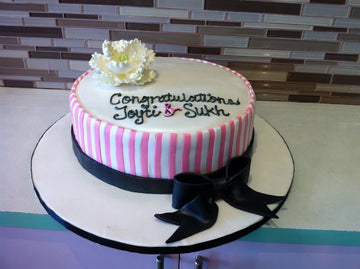 Jyoti Bridal Shower Fondant Cake