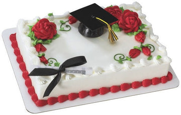 Graduation Cap & Diploma Cake