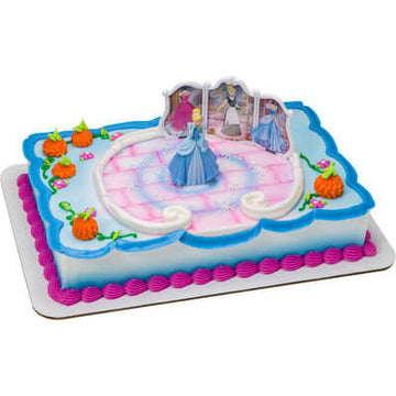 Princess Cinderella Transforms Theme Cake