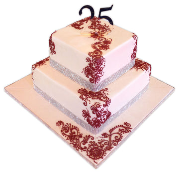 Tiffy Henna Wedding Cake