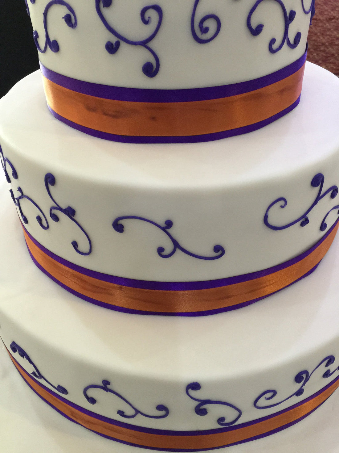 N & C Wedding Cake