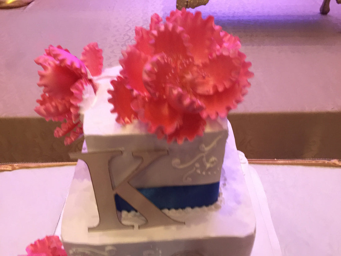 K & P Wedding Cake