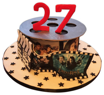 Film Theme Fondant Cake