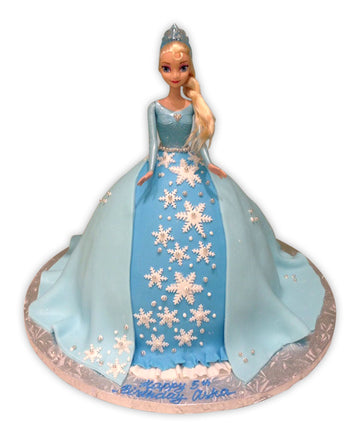 Frozen Fondant Barbie