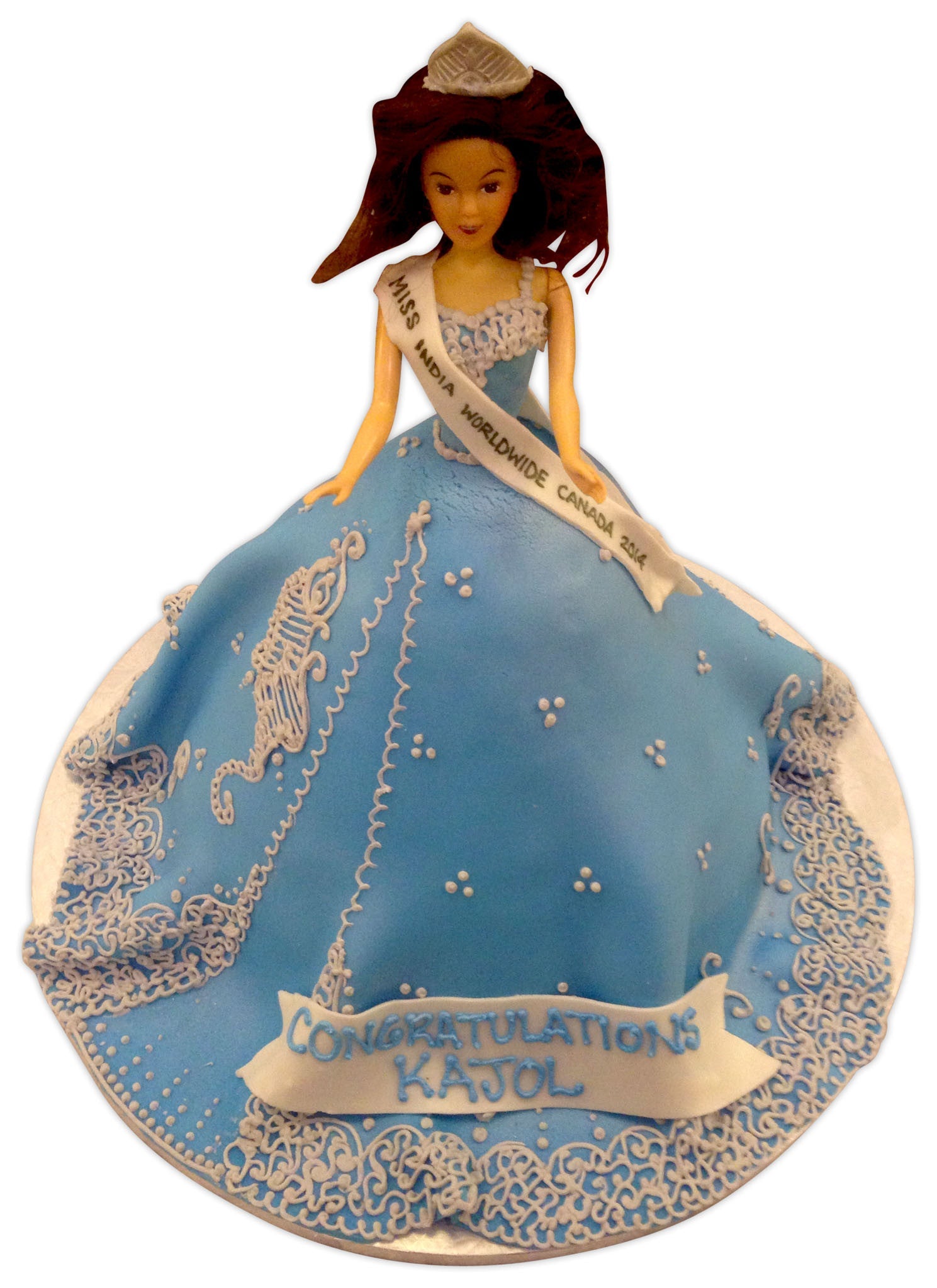 Kajol Fondant Barbie