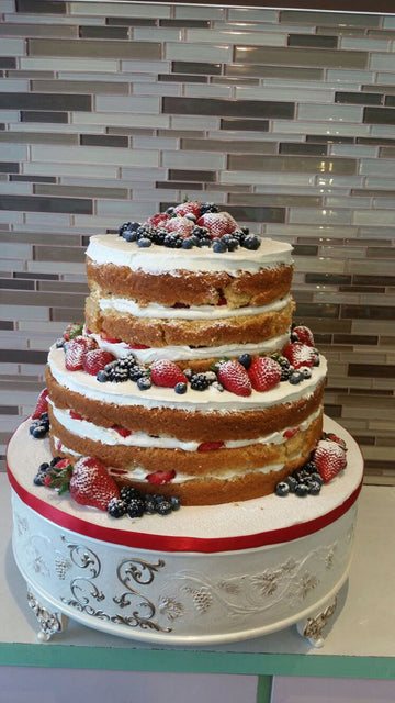 Naked Wedding Cake