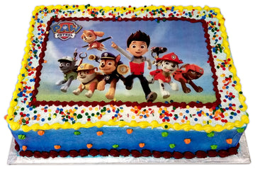 Paw Patrol Photo Cake