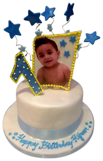 Hijran Fondant Photo Cake