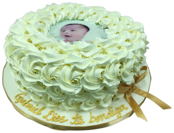 Mike Rosette Photo Cake