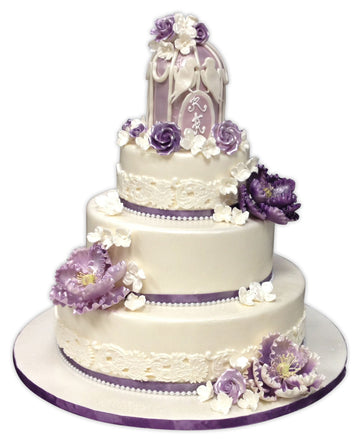 Charlotte Wedding Cake