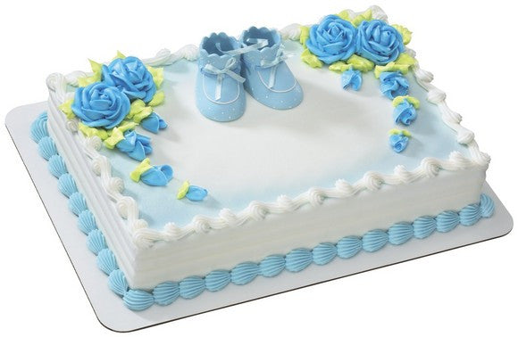 Blue Baby Booties