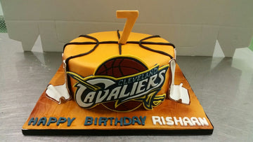 Cavaliers Fondant Cake