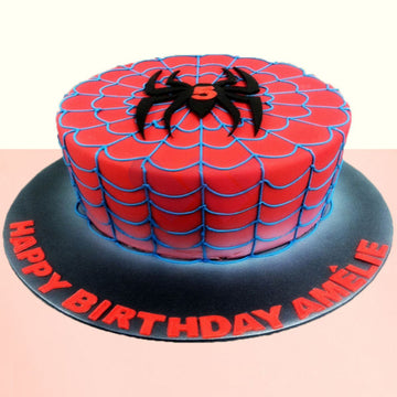 Always Be Spiderman Theme Cake