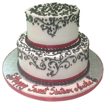 Anika Sweet Sixteen Cake