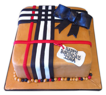 Burberry Gift Box Cake