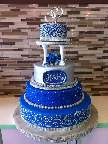 H & M Wedding Cake