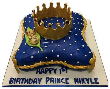 Prince Mikyle Crown Cake