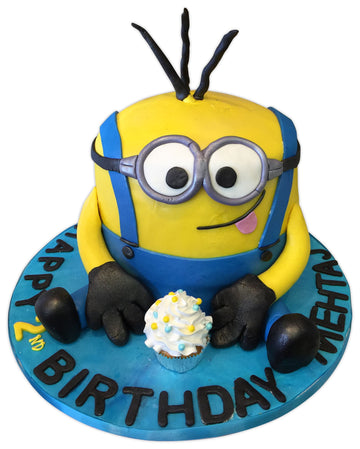 Mehtaj Minion Molded cake