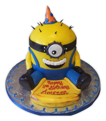 Minion Molded cake