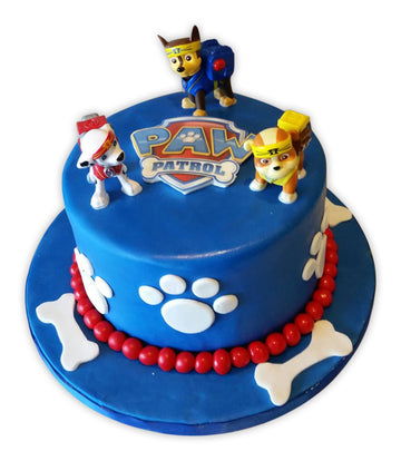 Paw Patrol Fondant Cake