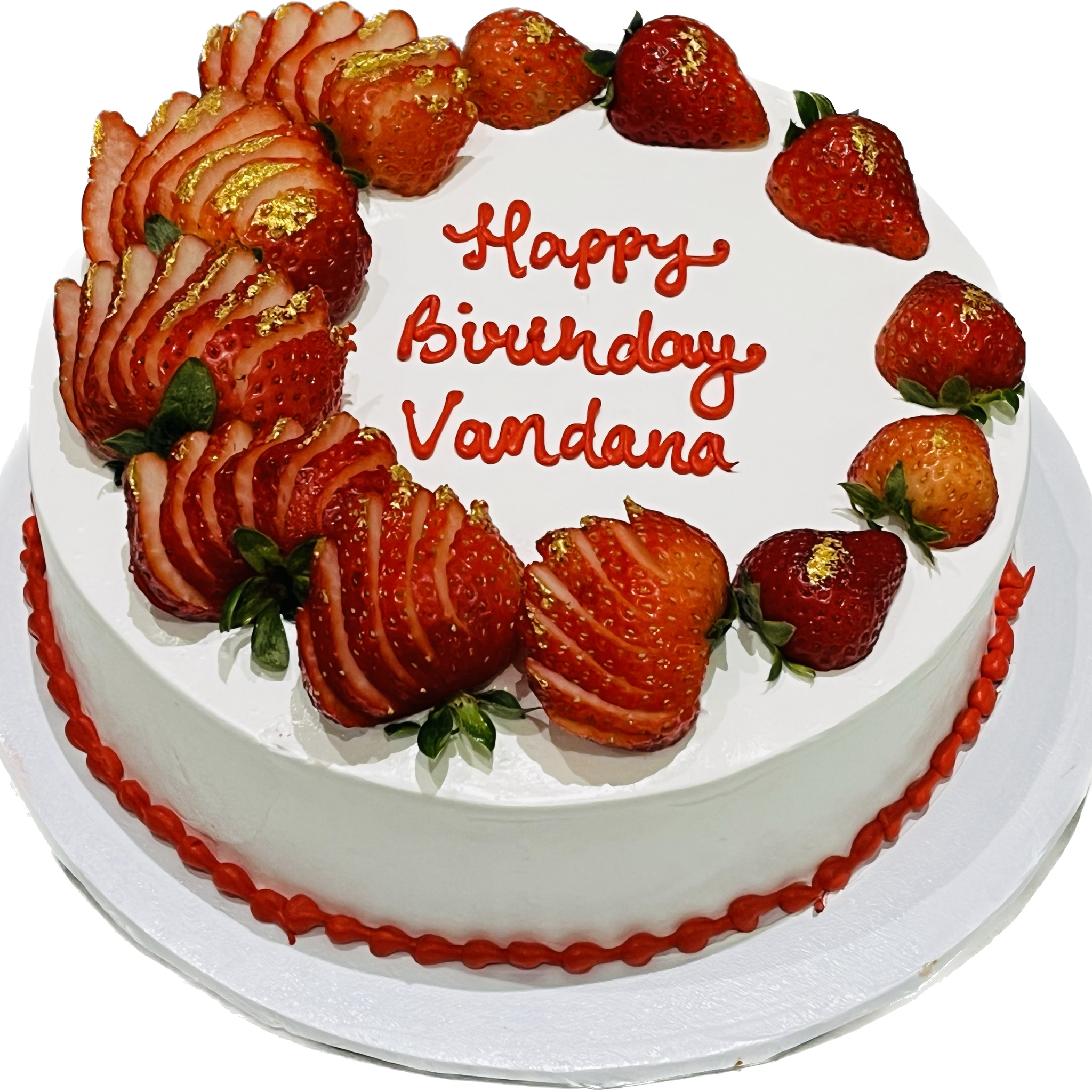 VANDANA STRAWBERRY CAKE