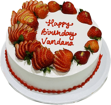 VANDANA STRAWBERRY CAKE