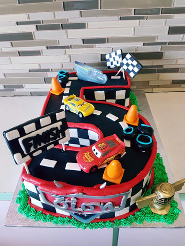 #5 Fondant Car Cake