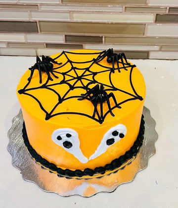 SPIDER HALLOWEEN CAKE