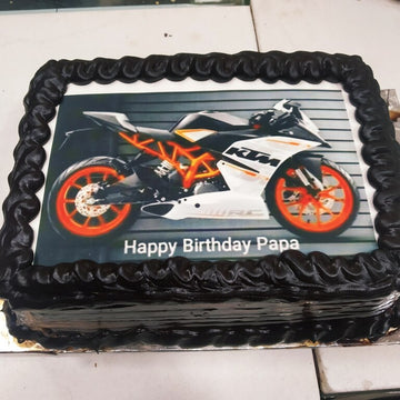 Deluxe Birthday Cake For Papa